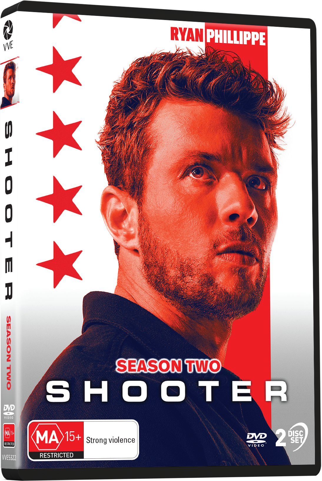 Vve5322 Shooter Season 2 Dvd Slick 3d