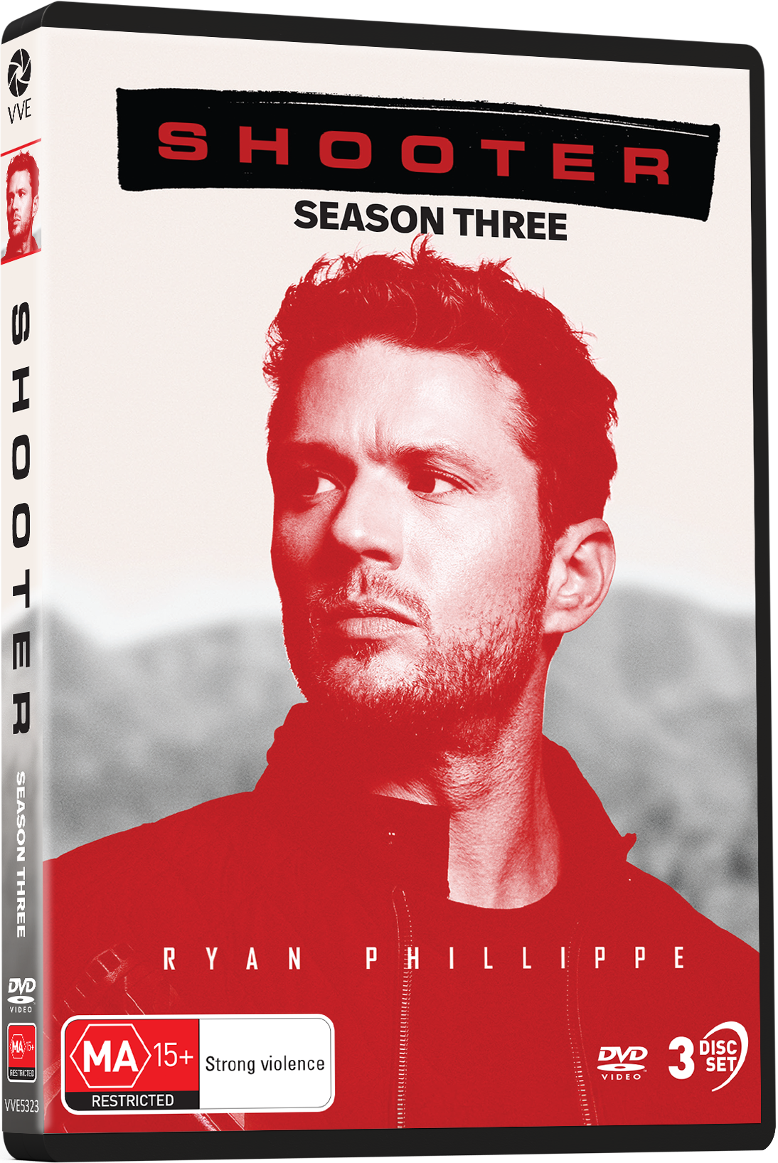 Vve5323 Shooter Season 3 Dvd Slick 3d