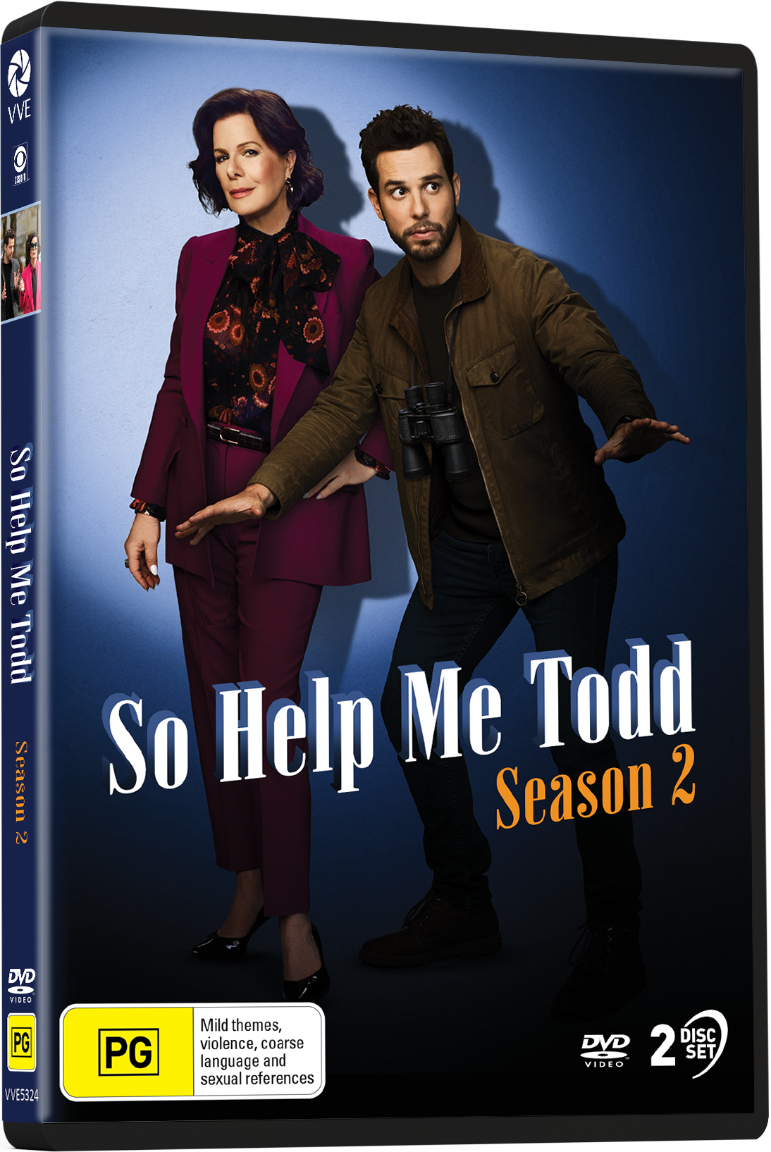 Vve5324 So Help Me Todd Season 2 Dvd Slick 3d