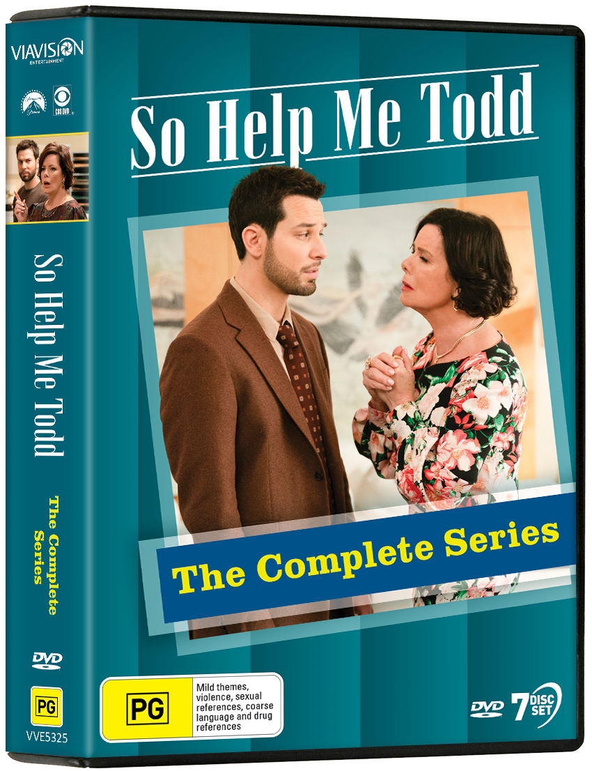 Vve5325 So Help Me Todd The Complete Series Dvd 3d