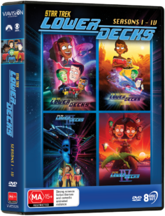 Vve5326 Star Trek Lower Decks Seasons 1 4 Dvd 3d