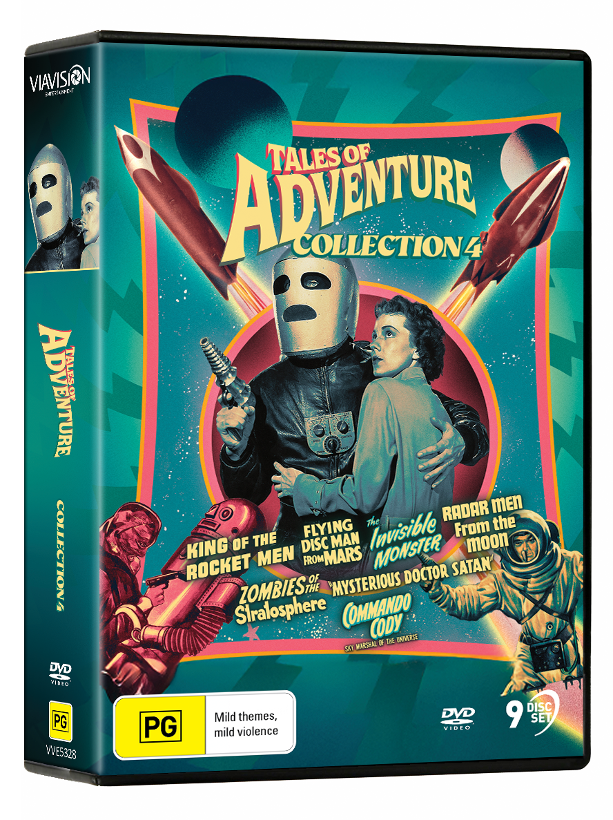 Vve5328 Tales Of Adventure Collection 4 Dvd Slick 3d
