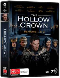 Vve5384 The Hollow Crown Series 1 & 2 Dvd 3d