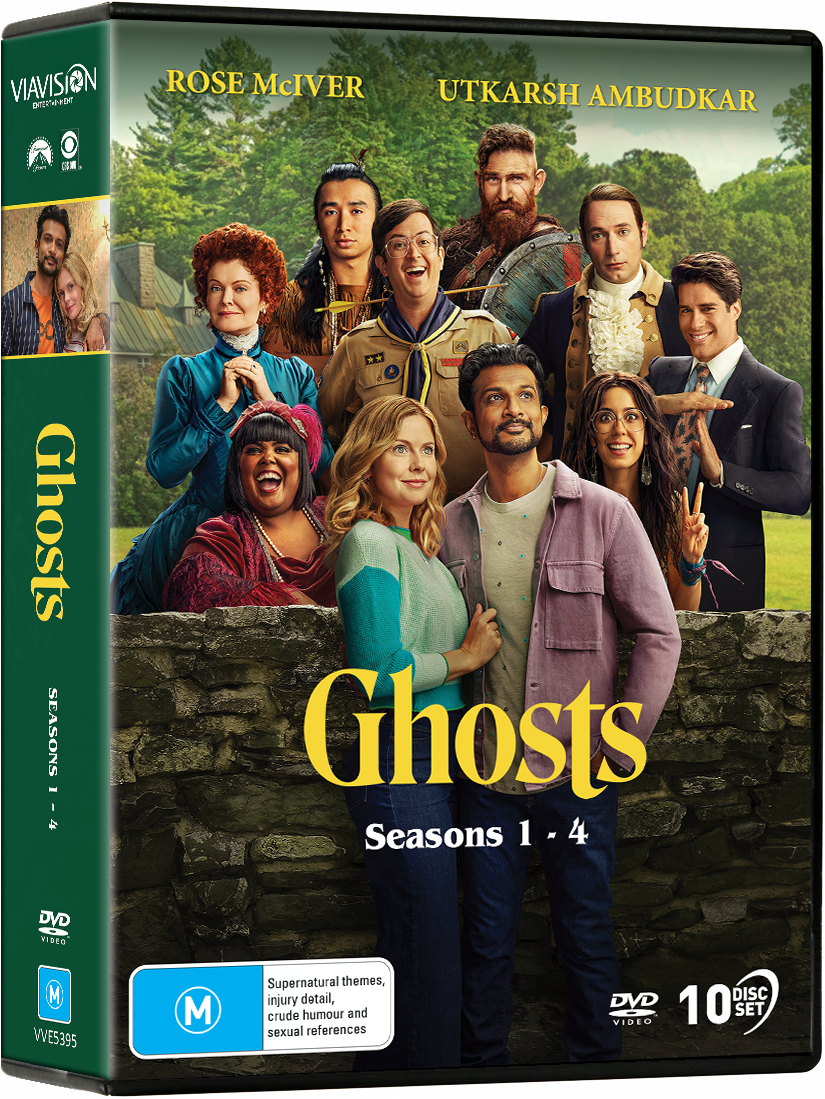 Vve5395 Ghosts Seasons 1 4 Dvd Slick 3d