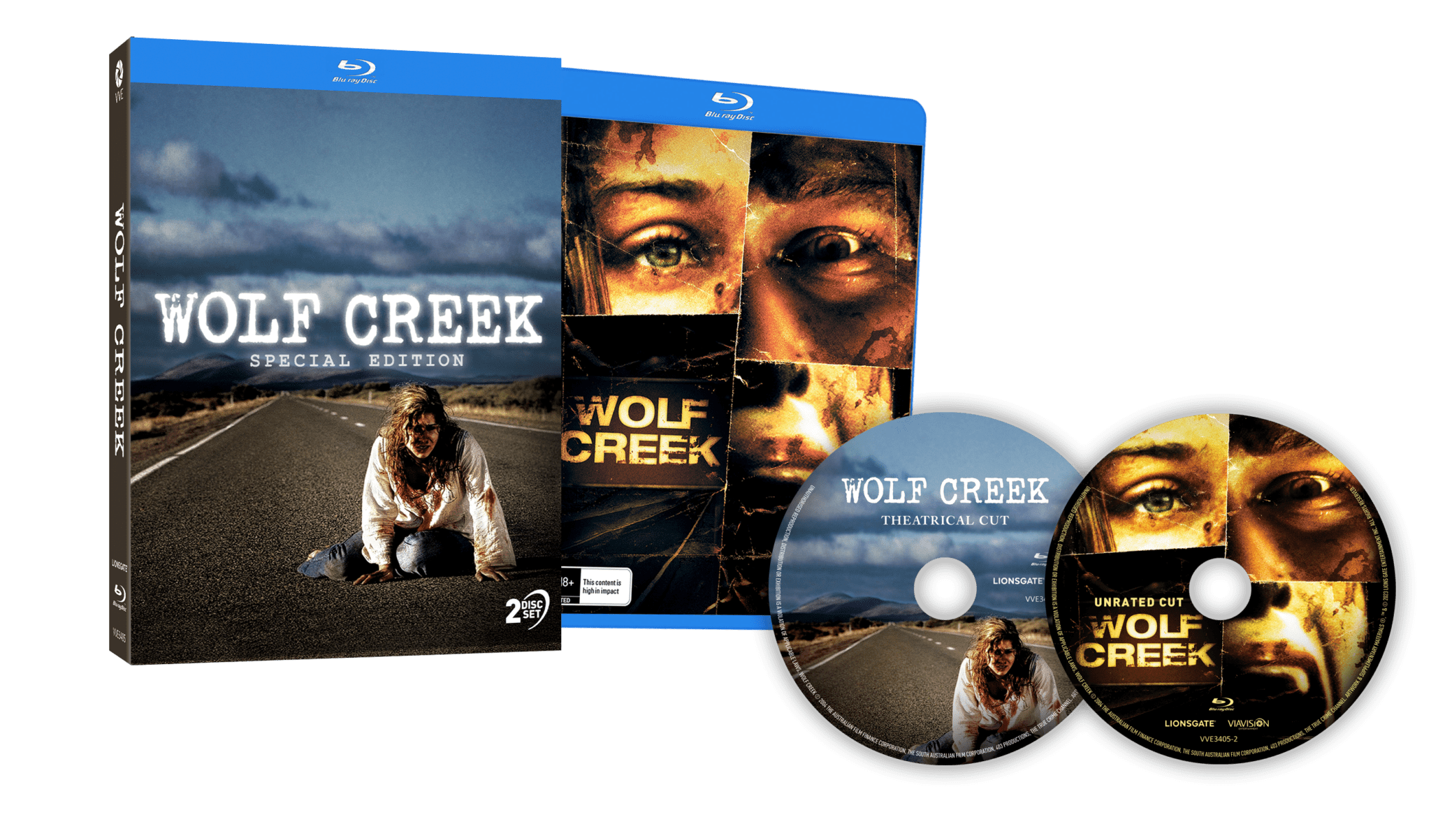 Wolf Creek: Special Edition - Blu-ray (Theatrical & Unrated Cuts) | Via