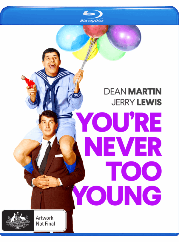 You're Never Too Young Blu Ray